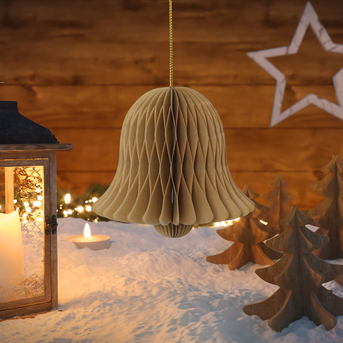 Christmas Hanging Paper Honeycomb Ornaments Small Bell-01.jpg